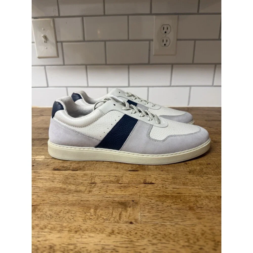 Steve Madden Men's 10.5 P-Earnest Navy Comfort Foam Lace Up Sneakers